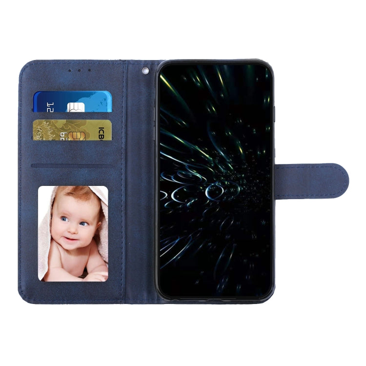 For Tecno Spark 30 4G Stitching Calf Texture Buckle Leather Phone Case