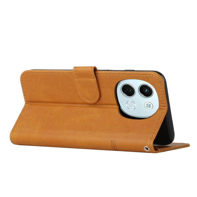 For Tecno Spark 30 5G Stitching Calf Texture Buckle Leather Phone Case