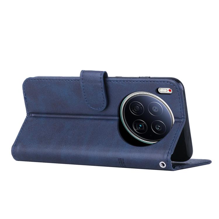 For Tecno Camon 40 Premier Stitching Calf Texture Buckle Leather Phone Case