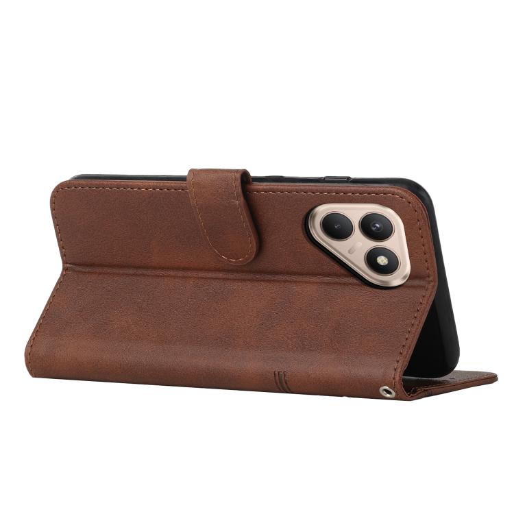 For Tecno Pova 7 4G Stitching Calf Texture Buckle Leather Phone Case