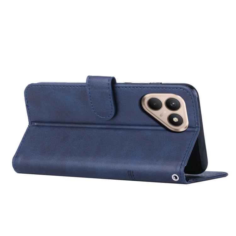 For Tecno Pova 7 4G Stitching Calf Texture Buckle Leather Phone Case