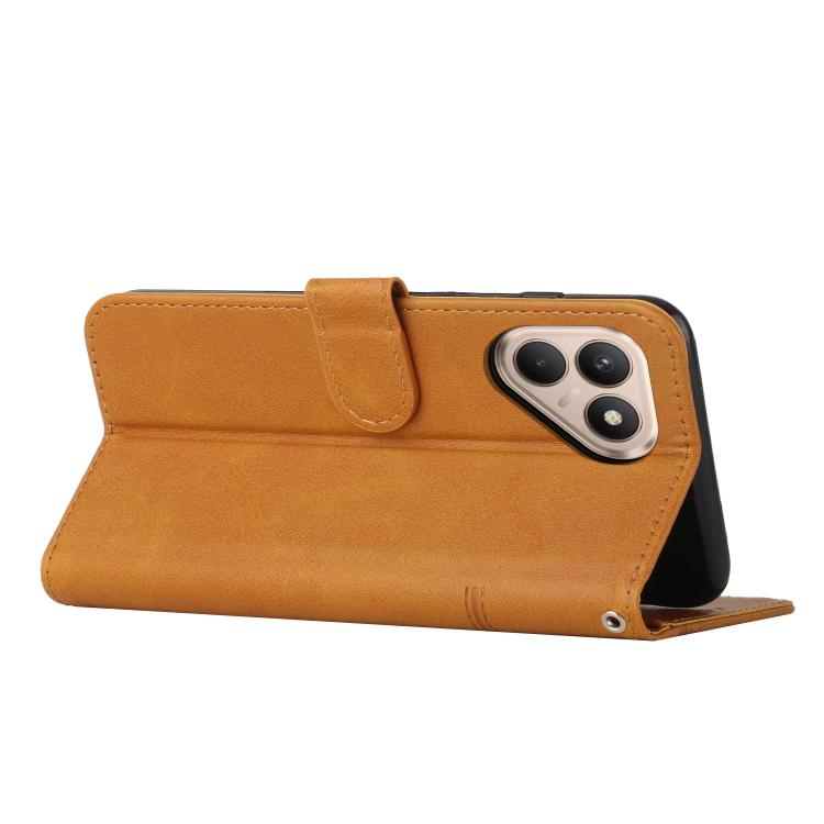 For Tecno Pova 7 4G Stitching Calf Texture Buckle Leather Phone Case