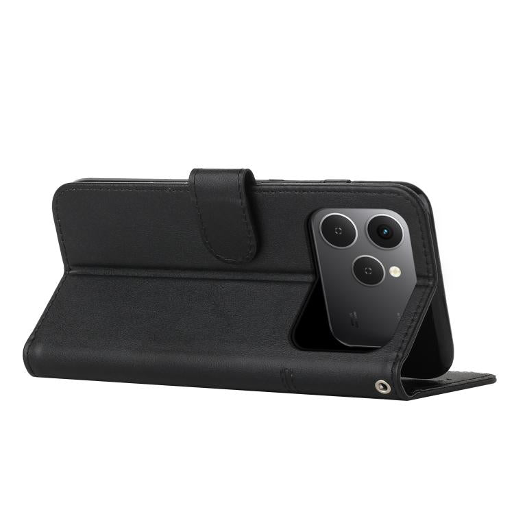 For Tecno Spark 40 4G Stitching Calf Texture Buckle Leather Phone Case