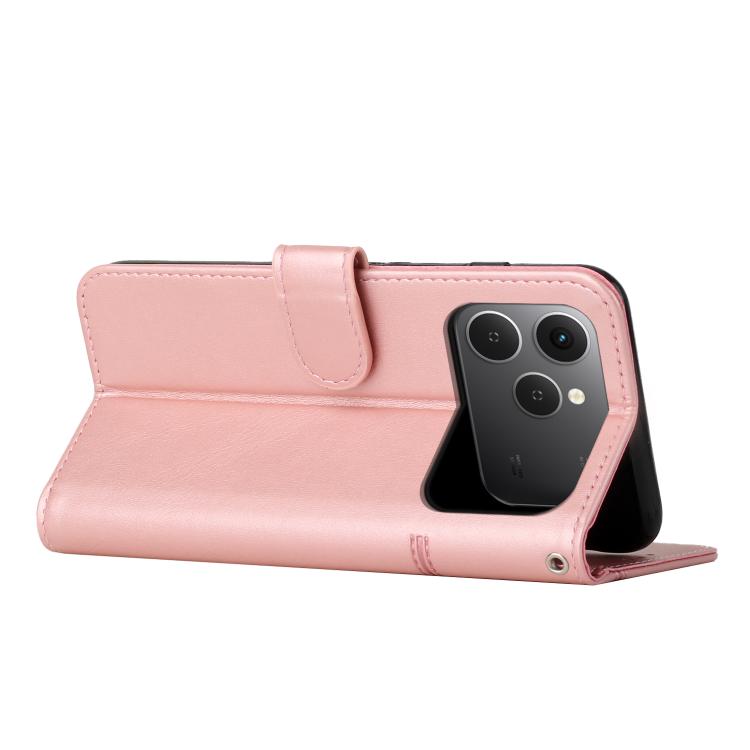 For Tecno Spark 40 4G Stitching Calf Texture Buckle Leather Phone Case