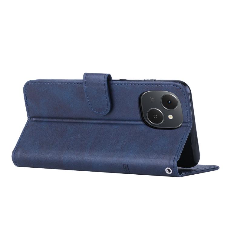 For Tecno Spark 40C Stitching Calf Texture Buckle Leather Phone Case