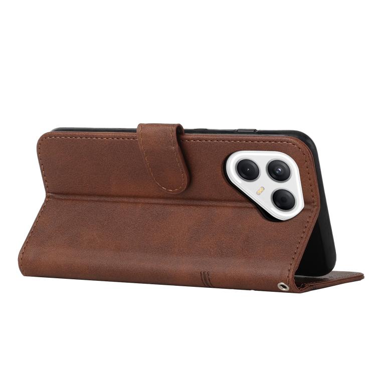 For Tecno Pova 7 5G Stitching Calf Texture Buckle Leather Phone Case