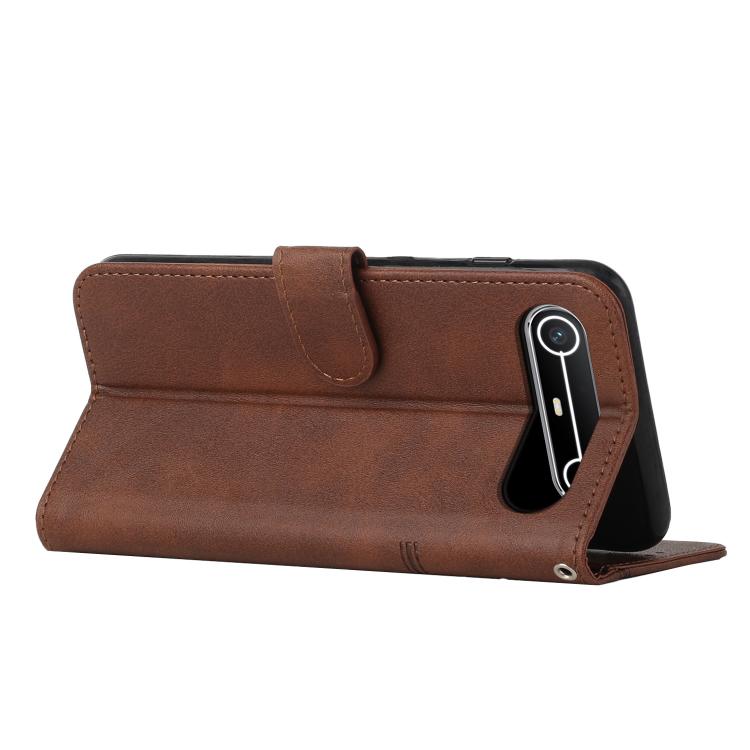 For Tenco Spark Slim 5G Stitching Calf Texture Buckle Leather Phone Case