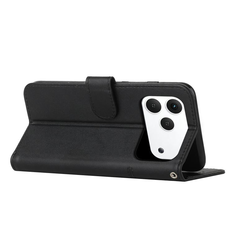 For Tecno Spark 50 4G Stitching Calf Texture Buckle Leather Phone Case