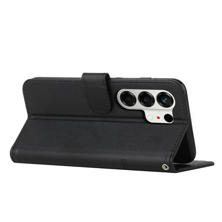 For Tecno Camon 50 Pro 4G Stitching Calf Texture Buckle Leather Phone Case
