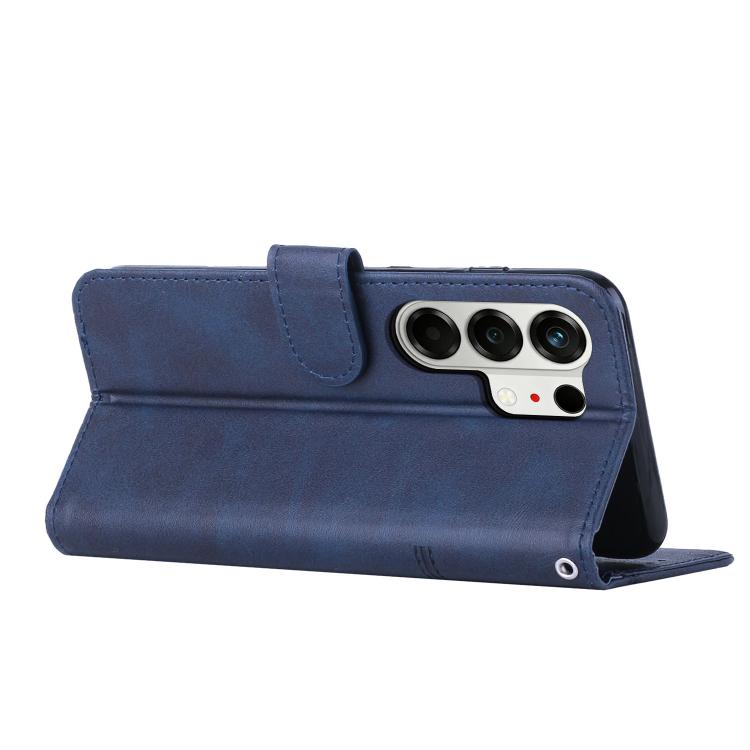 For Tecno Camon 50 Pro 4G Stitching Calf Texture Buckle Leather Phone Case