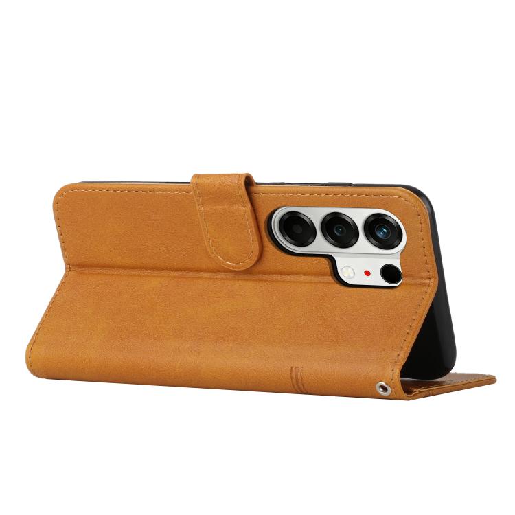 For Tecno Camon 50 Pro 4G Stitching Calf Texture Buckle Leather Phone Case
