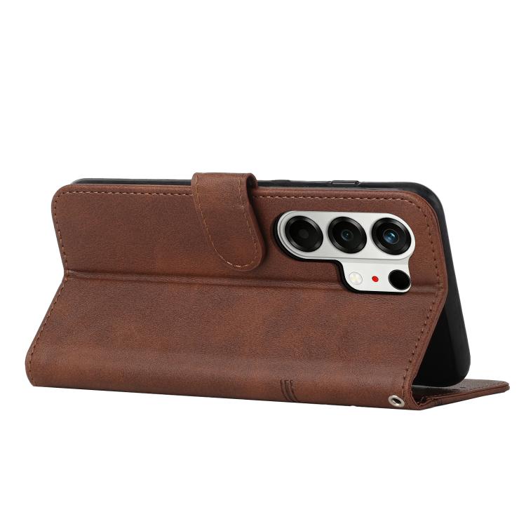 For Tecno Camon 50 4G Stitching Calf Texture Buckle Leather Phone Case