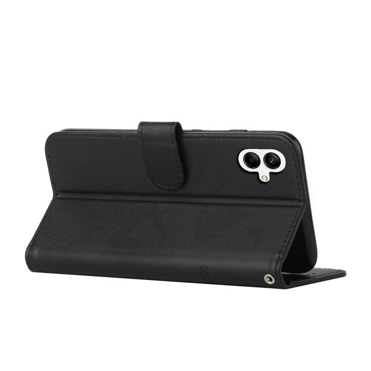 For Samsung Galaxy A07 4G Stitching Calf Texture Buckle Leather Phone Case