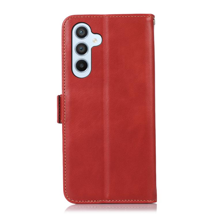 For Samsung Galaxy S26 5G Crazy Horse Top Layer Cowhide Leather Phone Case