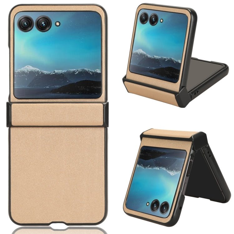 For Motorola Moto Razr 40 Ultra Sandskin Texture Phone Case