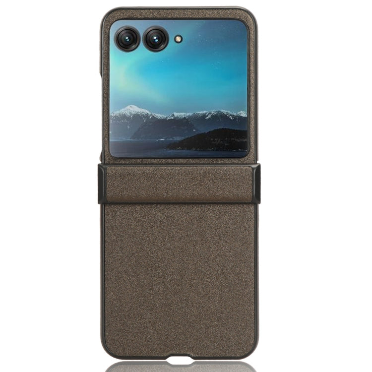 For Motorola Moto Razr 40 Ultra Sandskin Texture Phone Case