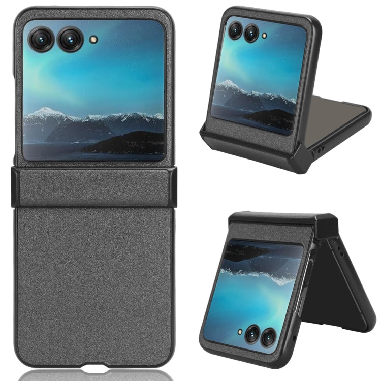 For Motorola Moto Razr 40 Ultra Sandskin Texture Phone Case