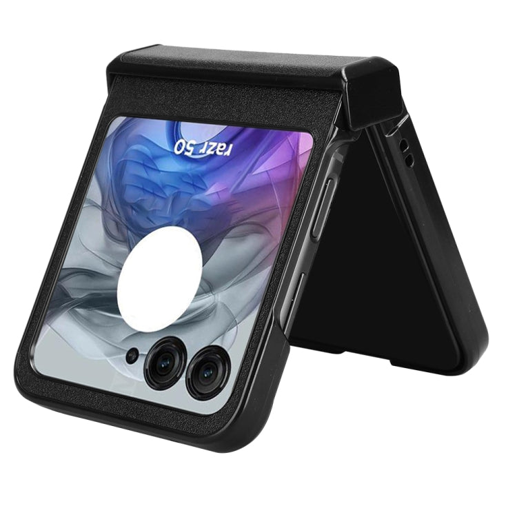 For Motorola Razr 50 Sandskin Texture Phone Case