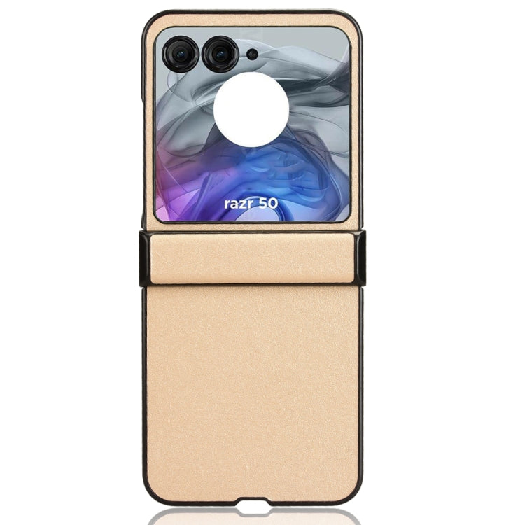 For Motorola Razr 50 Sandskin Texture Phone Case