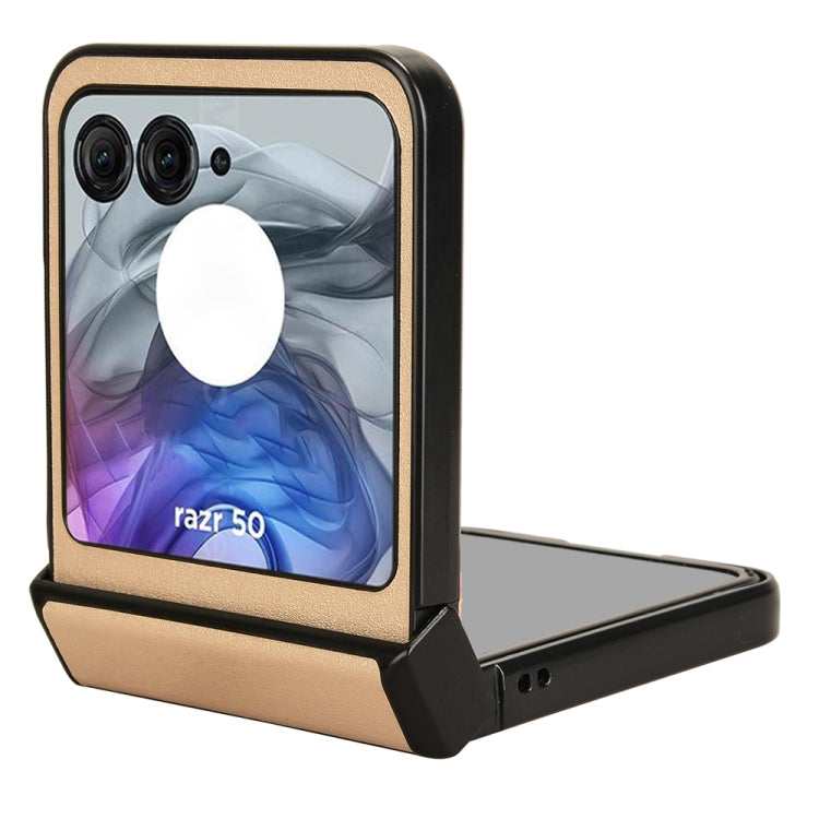For Motorola Razr 50 Sandskin Texture Phone Case