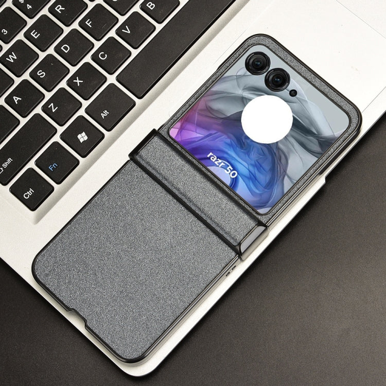 For Motorola Razr 50 Sandskin Texture Phone Case