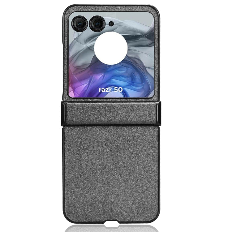 For Motorola Razr 50 Sandskin Texture Phone Case