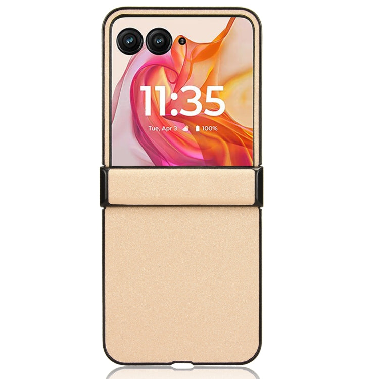 For Motorola Razr 50 Ultra Sandskin Texture Phone Case