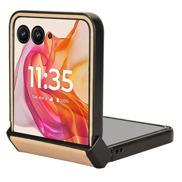 For Motorola Razr 50 Ultra Sandskin Texture Phone Case