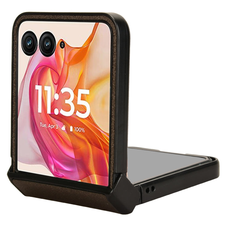 For Motorola Razr 50 Ultra Sandskin Texture Phone Case