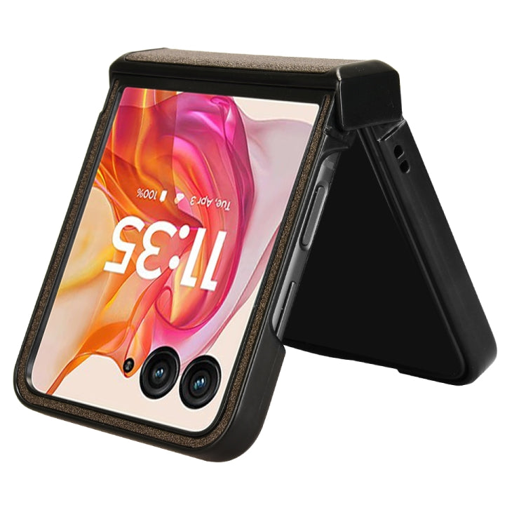 For Motorola Razr 50 Ultra Sandskin Texture Phone Case