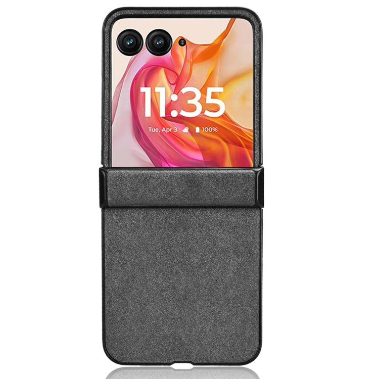 For Motorola Razr 50 Ultra Sandskin Texture Phone Case