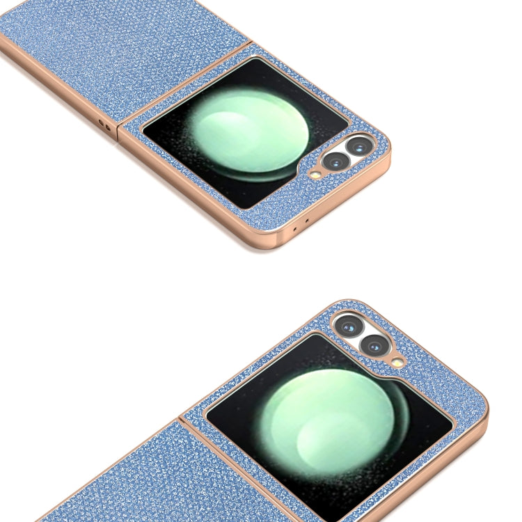 For Samsung Galaxy Z Flip6 / Flip7 FE Nano Plating Diamond Texture Phone Case