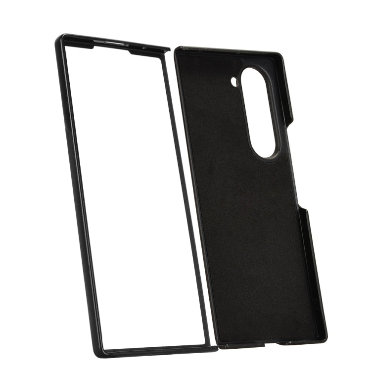 For Samsung Galaxy Z Fold6 Litchi Texture Back Cover Phone Case
