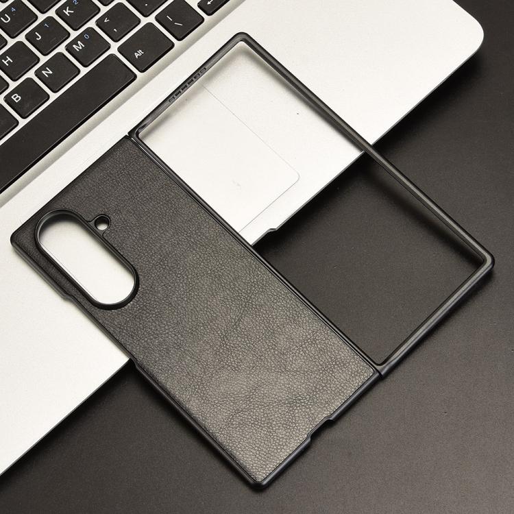 For Samsung Galaxy Z Fold7 5G Litchi Texture Back Cover Phone Case