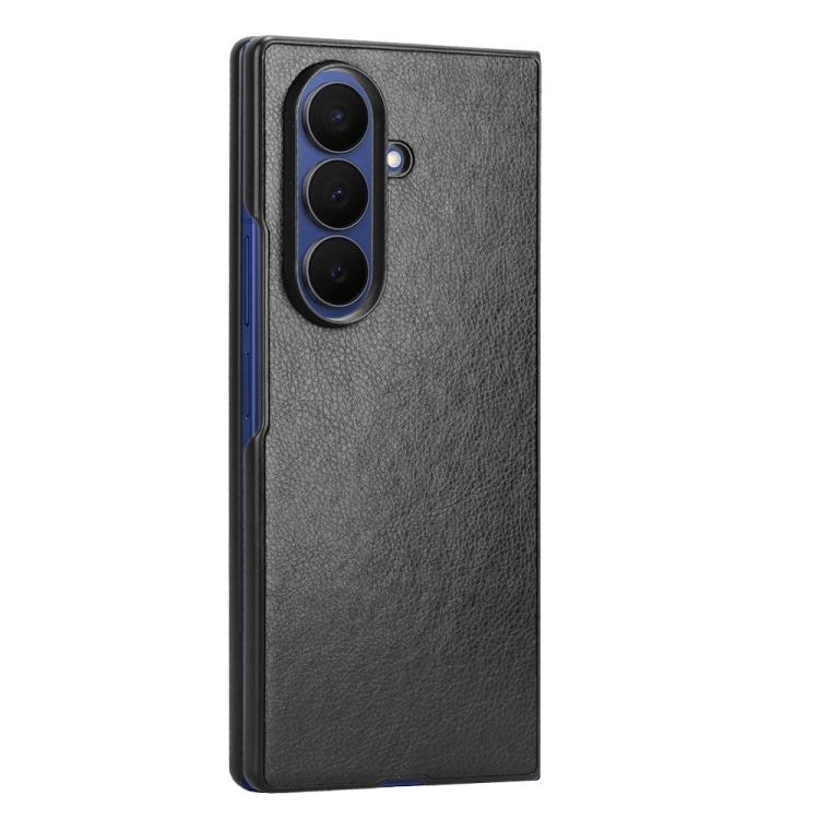 For Samsung Galaxy Z Fold7 5G Litchi Texture Back Cover Phone Case