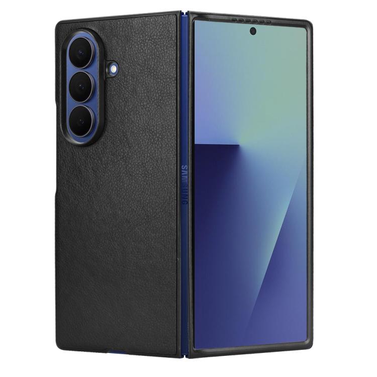 For Samsung Galaxy Z Fold7 5G Litchi Texture Back Cover Phone Case