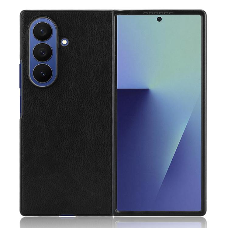 For Samsung Galaxy Z Fold7 5G Litchi Texture Back Cover Phone Case