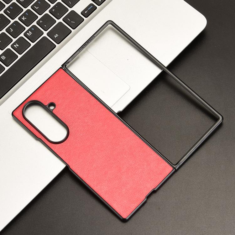For Samsung Galaxy Z Fold7 5G Litchi Texture Back Cover Phone Case