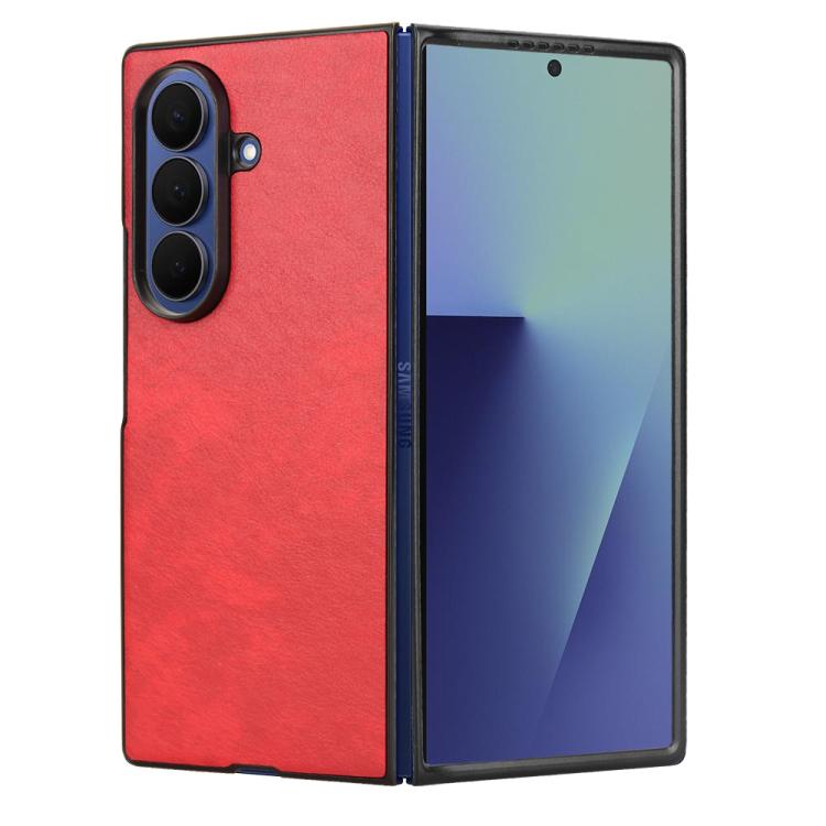 For Samsung Galaxy Z Fold7 5G Litchi Texture Back Cover Phone Case