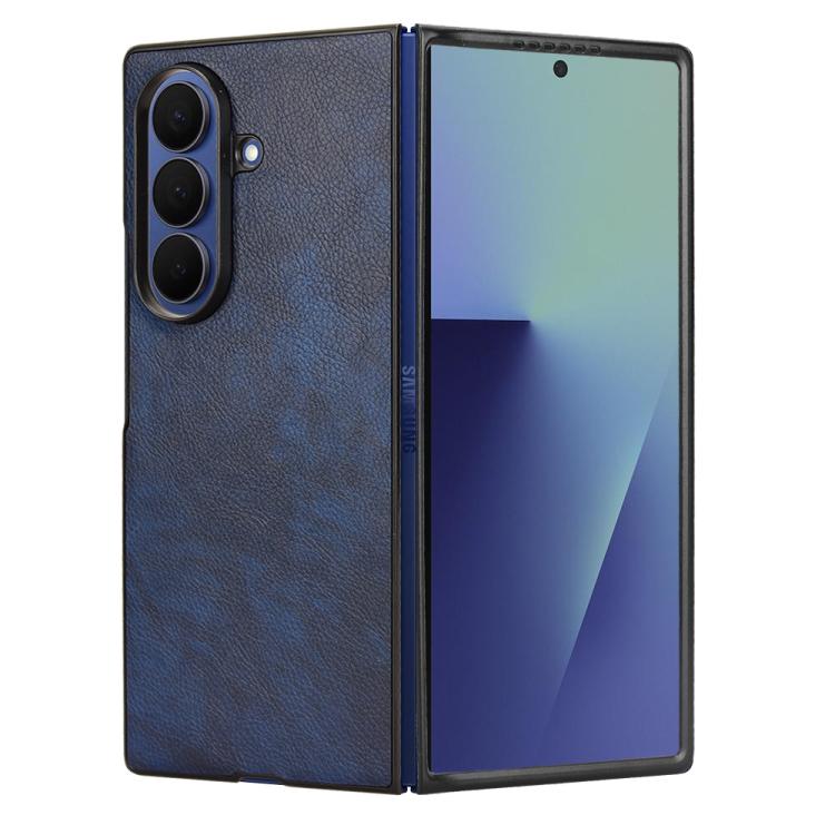 For Samsung Galaxy Z Fold7 5G Litchi Texture Back Cover Phone Case