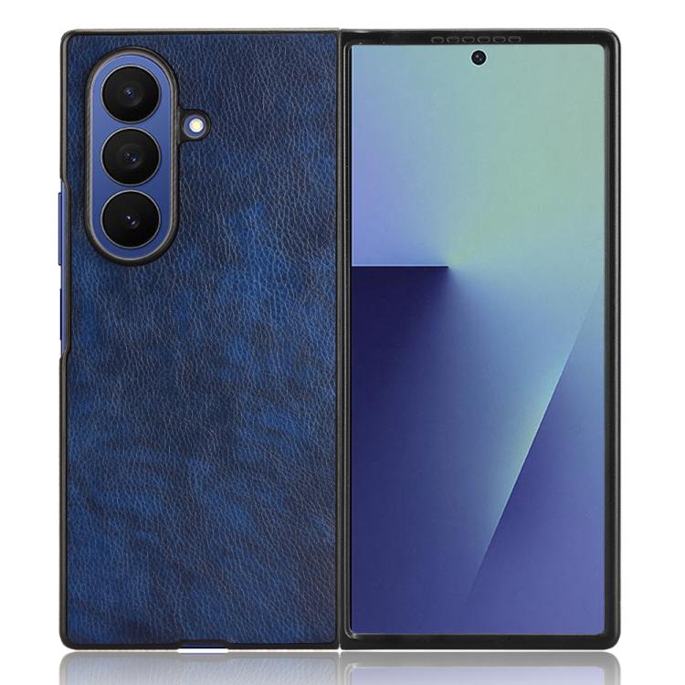 For Samsung Galaxy Z Fold7 5G Litchi Texture Back Cover Phone Case