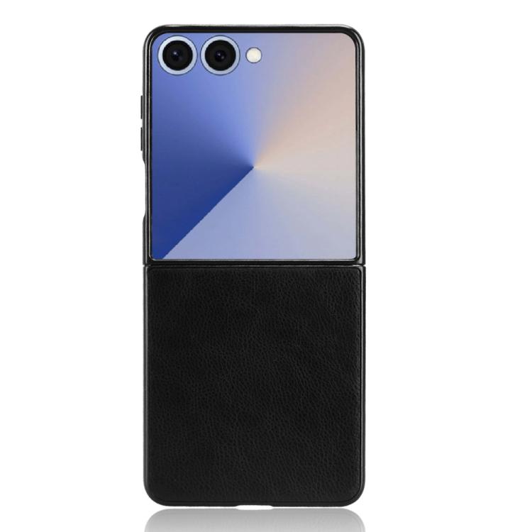 For Samsung Galaxy Z Flip7 5G Litchi Texture Back Cover Phone Case