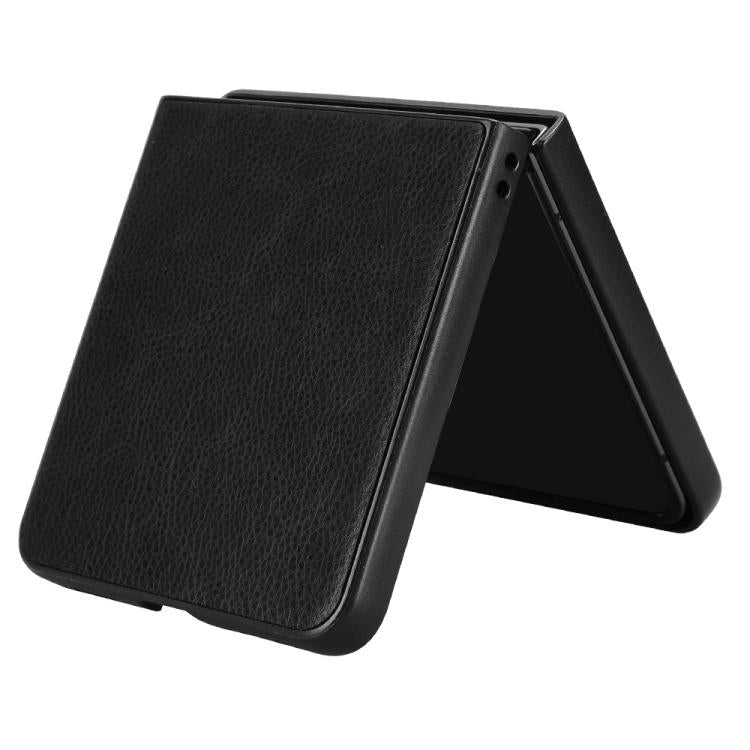 For Samsung Galaxy Z Flip7 5G Litchi Texture Back Cover Phone Case