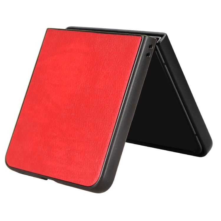 For Samsung Galaxy Z Flip7 5G Litchi Texture Back Cover Phone Case