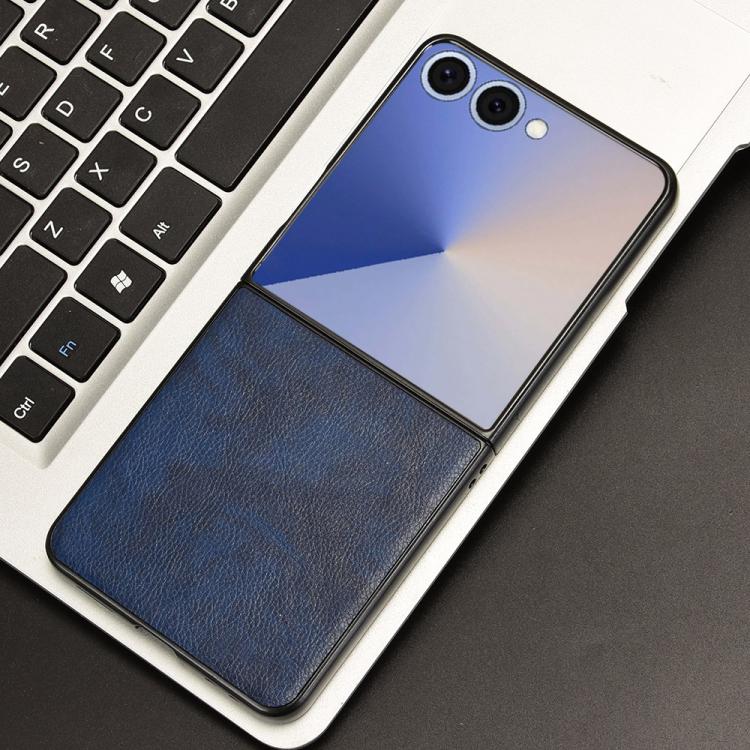 For Samsung Galaxy Z Flip7 5G Litchi Texture Back Cover Phone Case