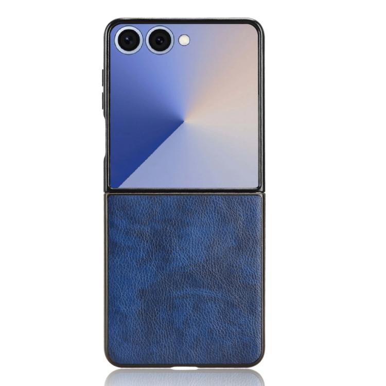 For Samsung Galaxy Z Flip7 5G Litchi Texture Back Cover Phone Case