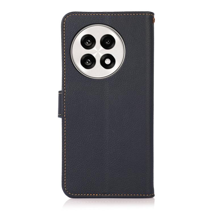 For OnePlus Ace 5 Pro / Ace 5 / 13R KHAZNEH Custer Genuine Leather RFID Phone Case