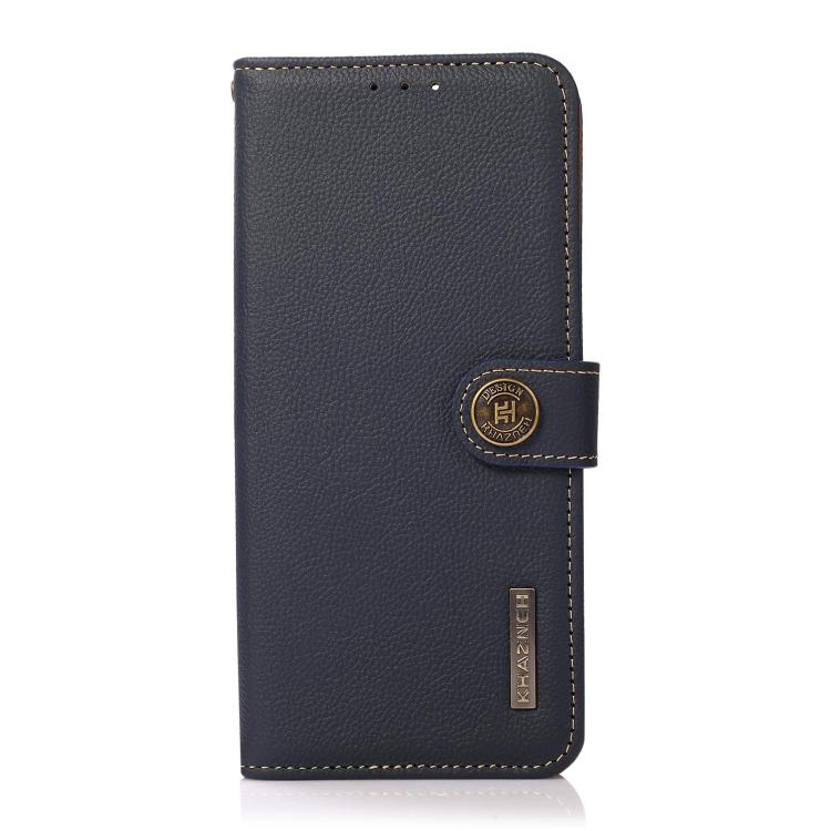 For OnePlus Nord CE5 / Ace 5 Racing KHAZNEH Custer Genuine Leather RFID Phone Case