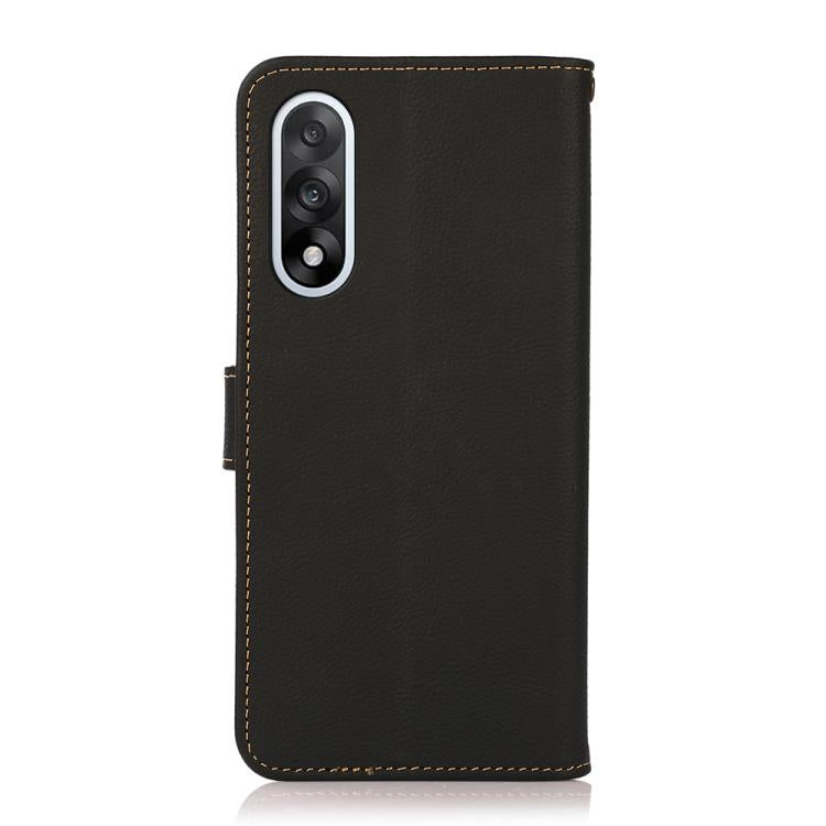 For OnePlus Nord 5 / Ace 5 Ultra KHAZNEH Custer Genuine Leather RFID Phone Case