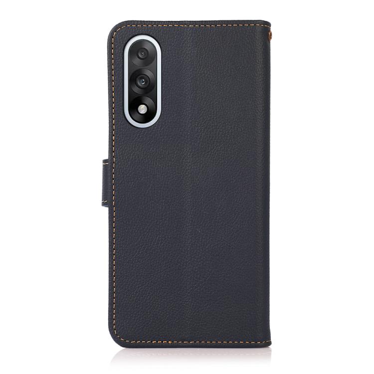 For OnePlus Nord 5 / Ace 5 Ultra KHAZNEH Custer Genuine Leather RFID Phone Case